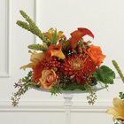 Medium Orange Mix Altar Arrangment from Olney's Flowers of Rome in Rome, NY