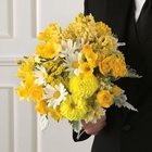Mixed Yellow Bridal Bouquet from Olney's Flowers of Rome in Rome, NY
