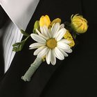 Yellow & White Boutonniere from Olney's Flowers of Rome in Rome, NY