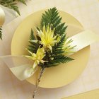 Yellow Chrysanthemum Boutonniere from Olney's Flowers of Rome in Rome, NY