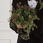 Green Bridal Bouquet from Olney's Flowers of Rome in Rome, NY