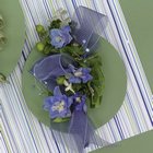Green & Blue Corsage from Olney's Flowers of Rome in Rome, NY
