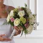 Pastel & Green Bridal Bouquet from Olney's Flowers of Rome in Rome, NY