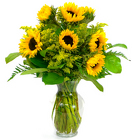 Sunflower Vase from Olney's Flowers of Rome in Rome, NY