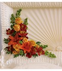 Island Sunset Casket Insert from Olney's Flowers of Rome in Rome, NY