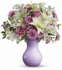 Teleflora's Starlight Serenade Bouquet - Lavender & White Va from Olney's Flowers of Rome in Rome, NY