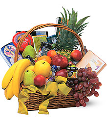 Gourmet Fruit Basket from Olney's Flowers of Rome in Rome, NY